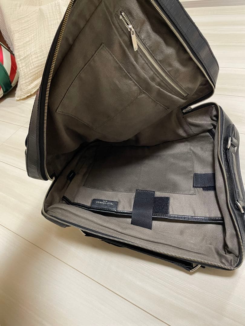 PELLE MORBIDAビジネスバッグ ブラック