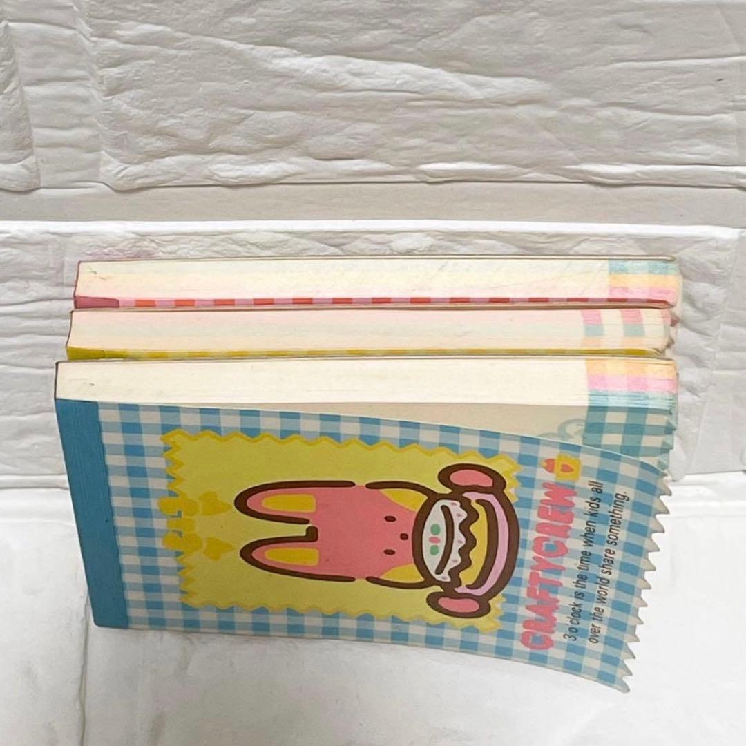 希少　サンリオ　クラフティクルー　メモ帳　セット　昭和レトロ　1984年　当時物