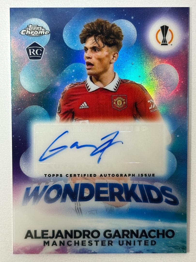 その他 2023 Topps Chrome Garnacho RC Auto