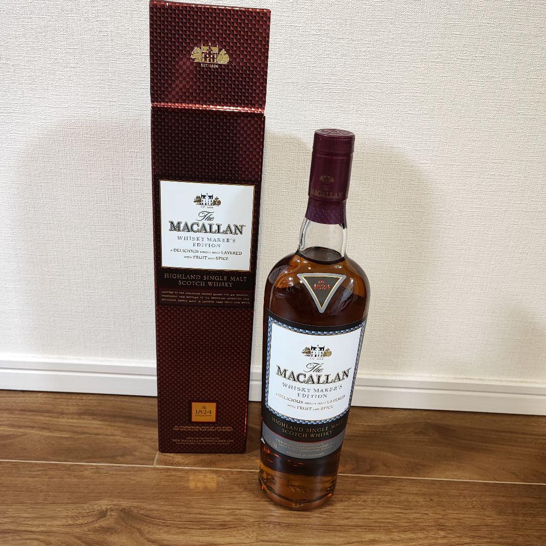 マッカラン メーカーズエディション　MAKERS EDITION　※ラベル剥がれ