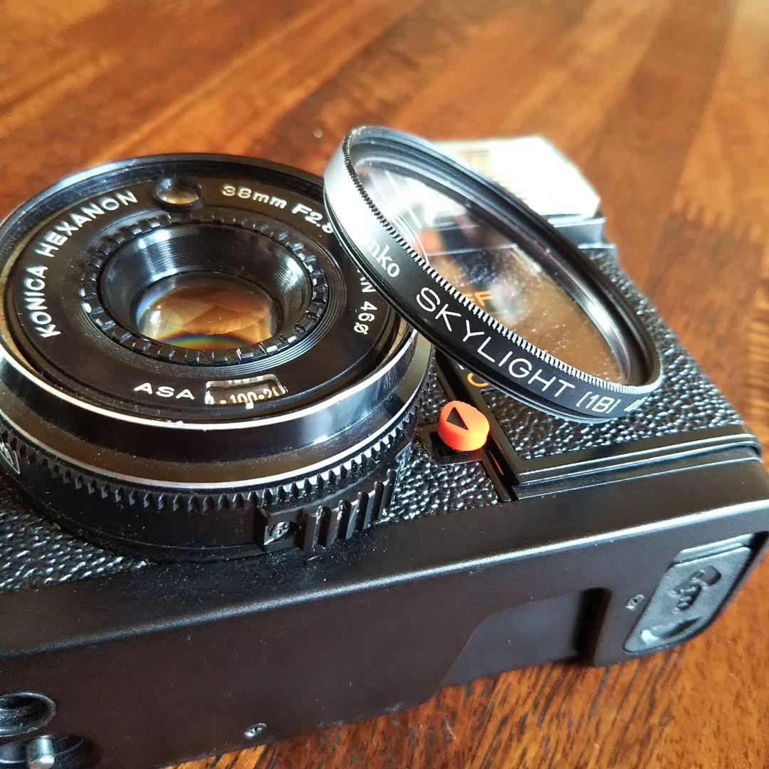 コニカ C35EF 動作品！ Konica C35 EF フィルムカメラ