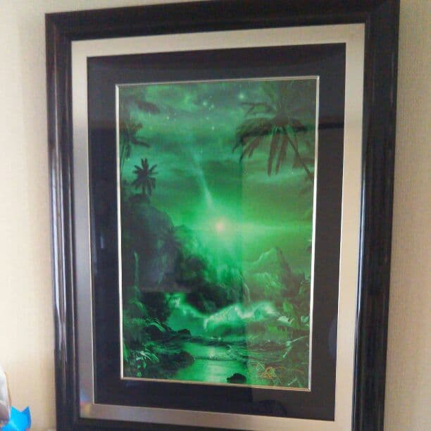 再再値下げ！絵画 クリスチャンラッセン  ハワイアンエンブレイス