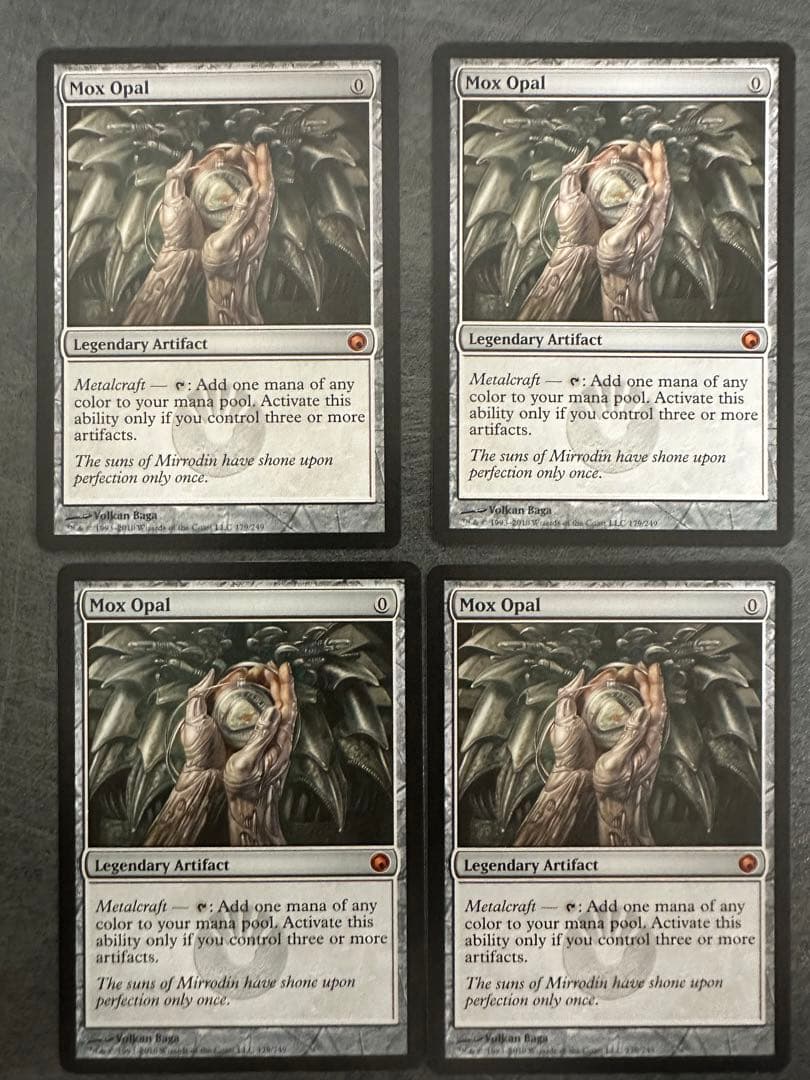 オパールのモックス　som版　英語4枚セット