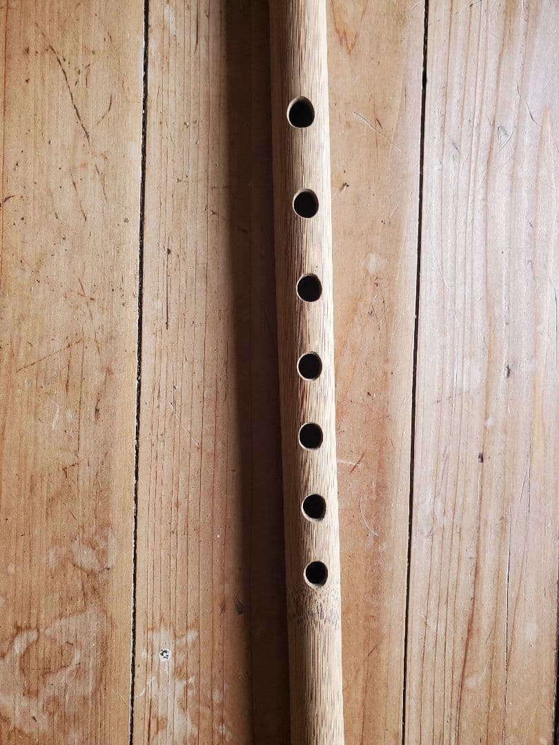 煤竹八割7穴 篠笛