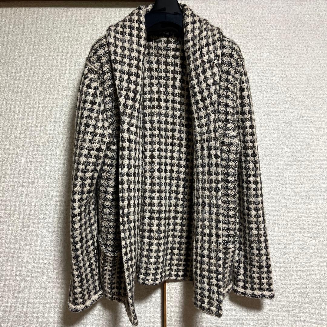 イッセイミヤケ メンズ　カーディガンジャケット