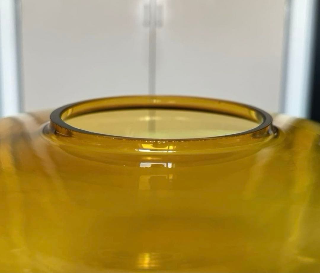 unico ウニコ　アプロス　ペンダントランプ　アンバーガラス　ヴィンテージ調