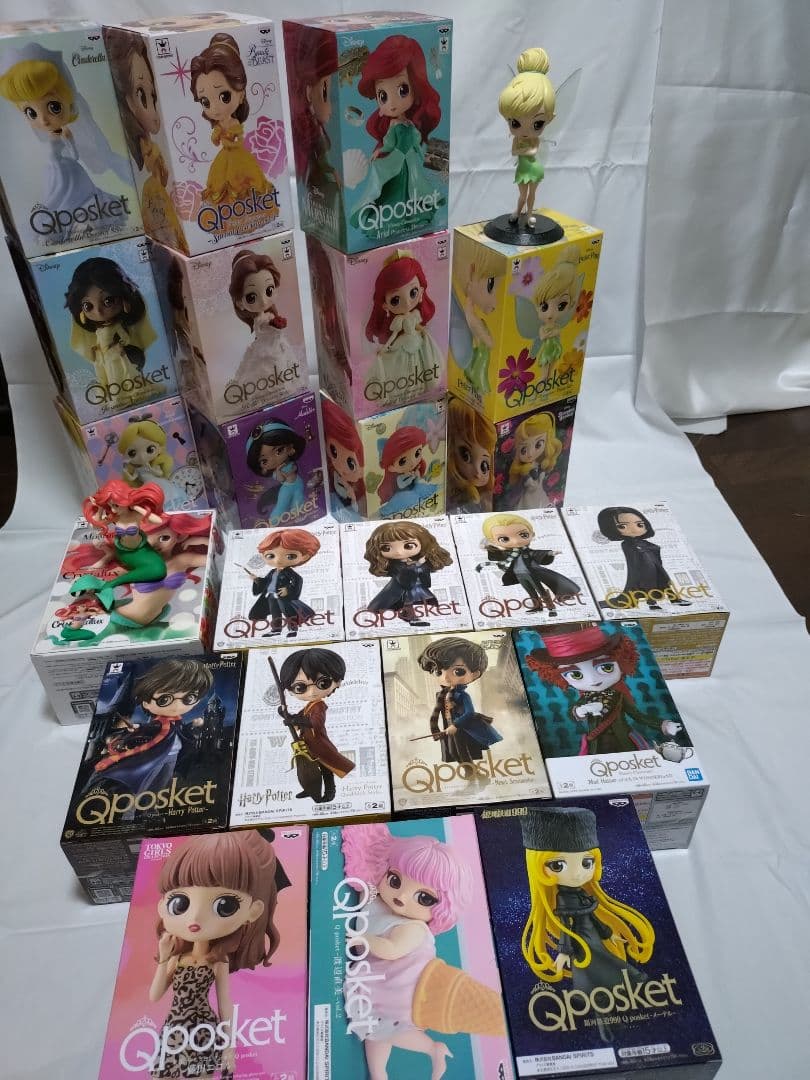 Qposket フィギュアセット 複数キャラクターまとめ売り