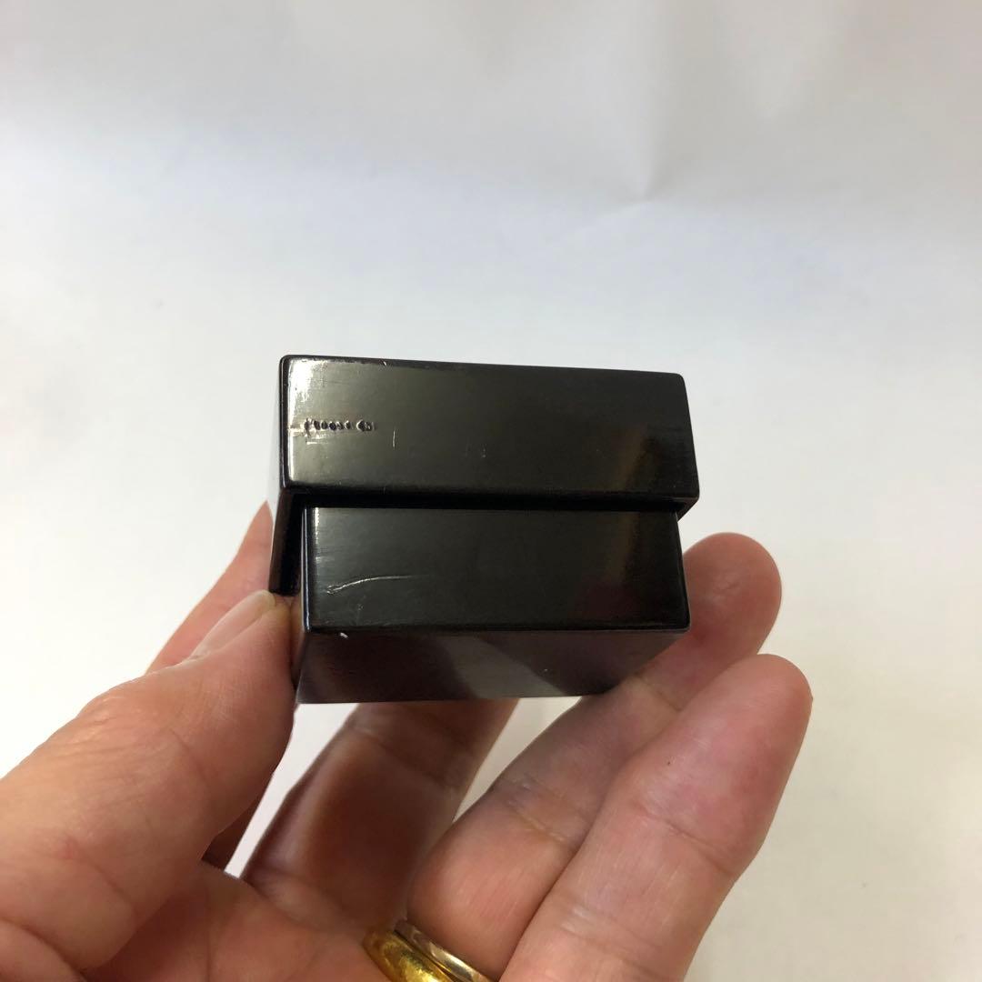 骨董品　箏爪箱　漆器小箱　金蒔絵鳥籠図柄　アンティーク　木製　小物入