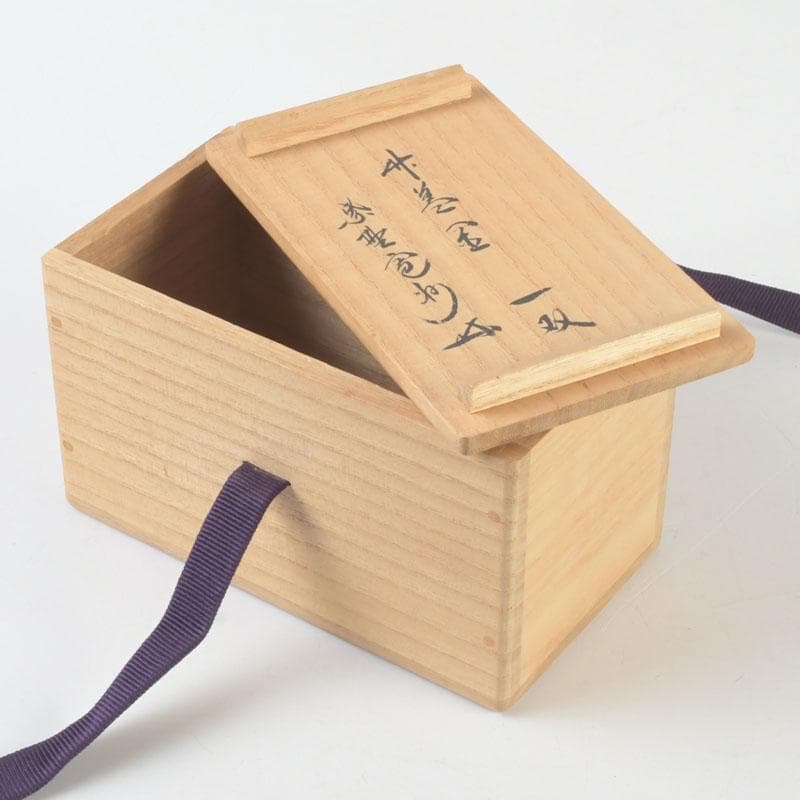 茶道具　大徳寺　柴野　長谷川寛州作　竹蓋置　一双　共箱　V　9796