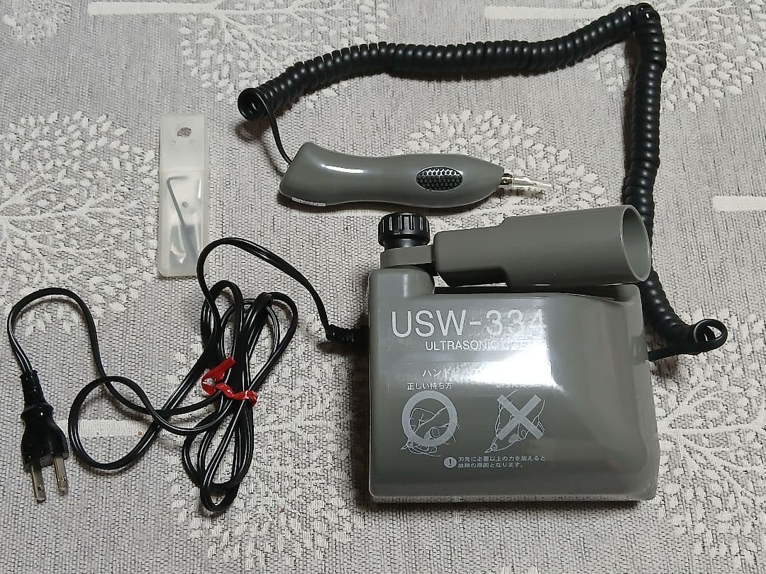 【美品】超音波小型カッター USW-334 (本多電子株式会社製)