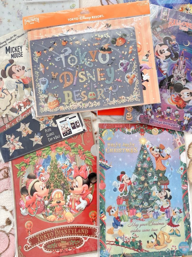クリアファイルまとめ売り ディズニーリゾート✴︎大幅お値下げ
