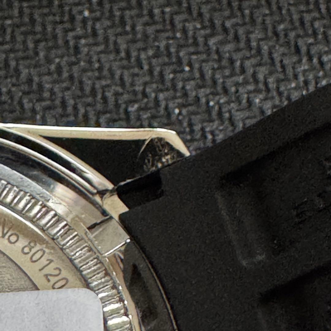 EDOX　エドックス　スカイダイバーネプチュニアン　NEWロゴ　ブラック　美品