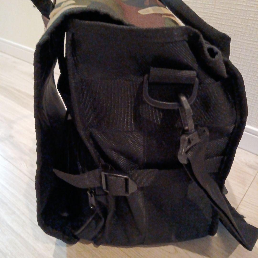【美品】テクニクス　レコードリュック/バッグDJ 中古 technics 迷彩柄