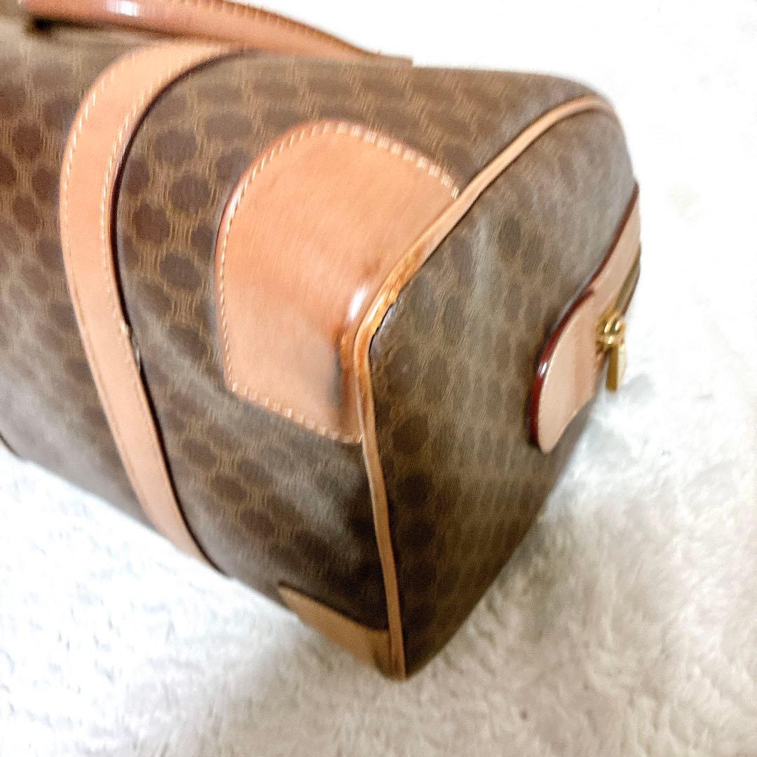 CELINE ハンドバッグ マカダム ボストン ヴィンテージ セリーヌ