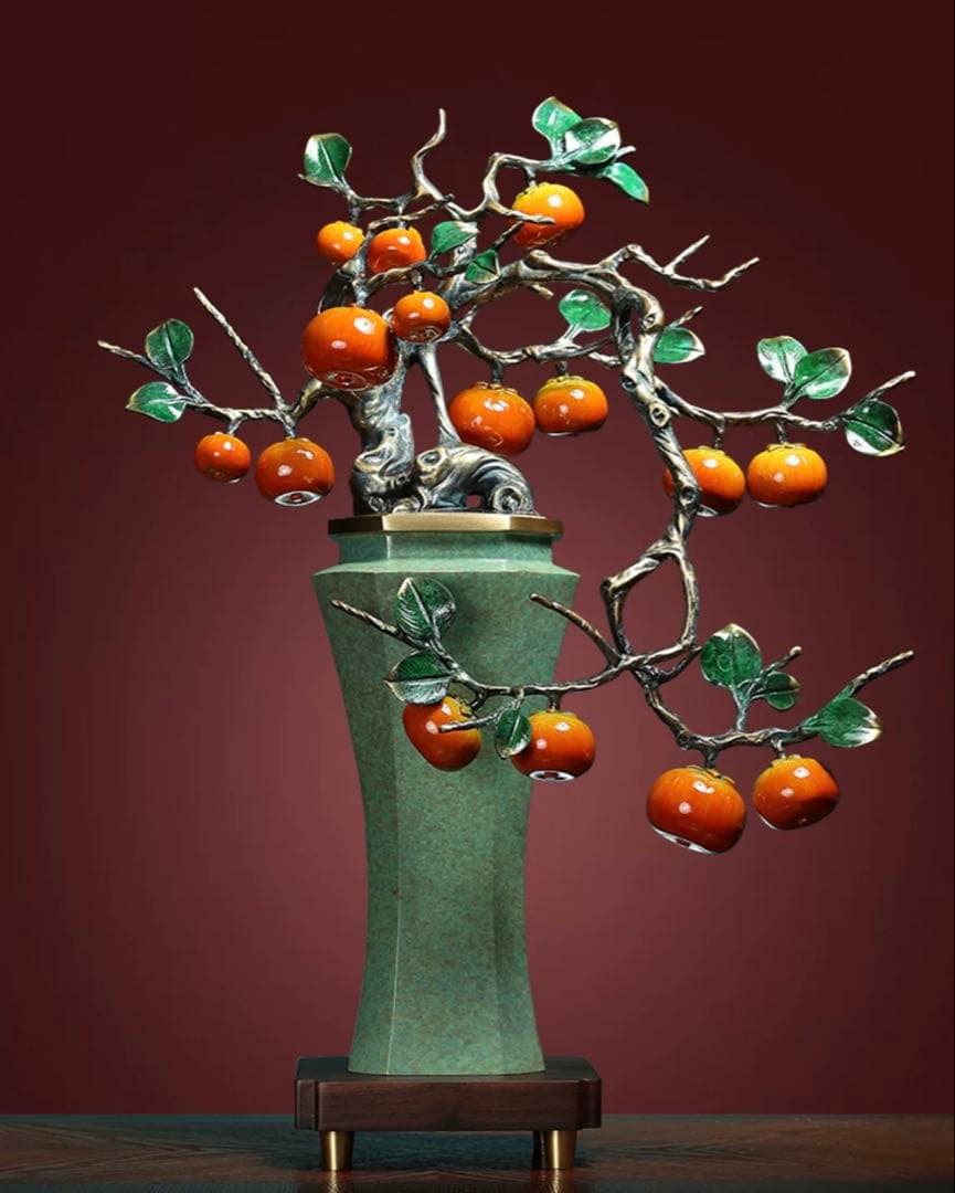 全銅製 オブジェ 置物 縁起物 玄関飾り 商売繁盛 茶室インテリア 開業祝い