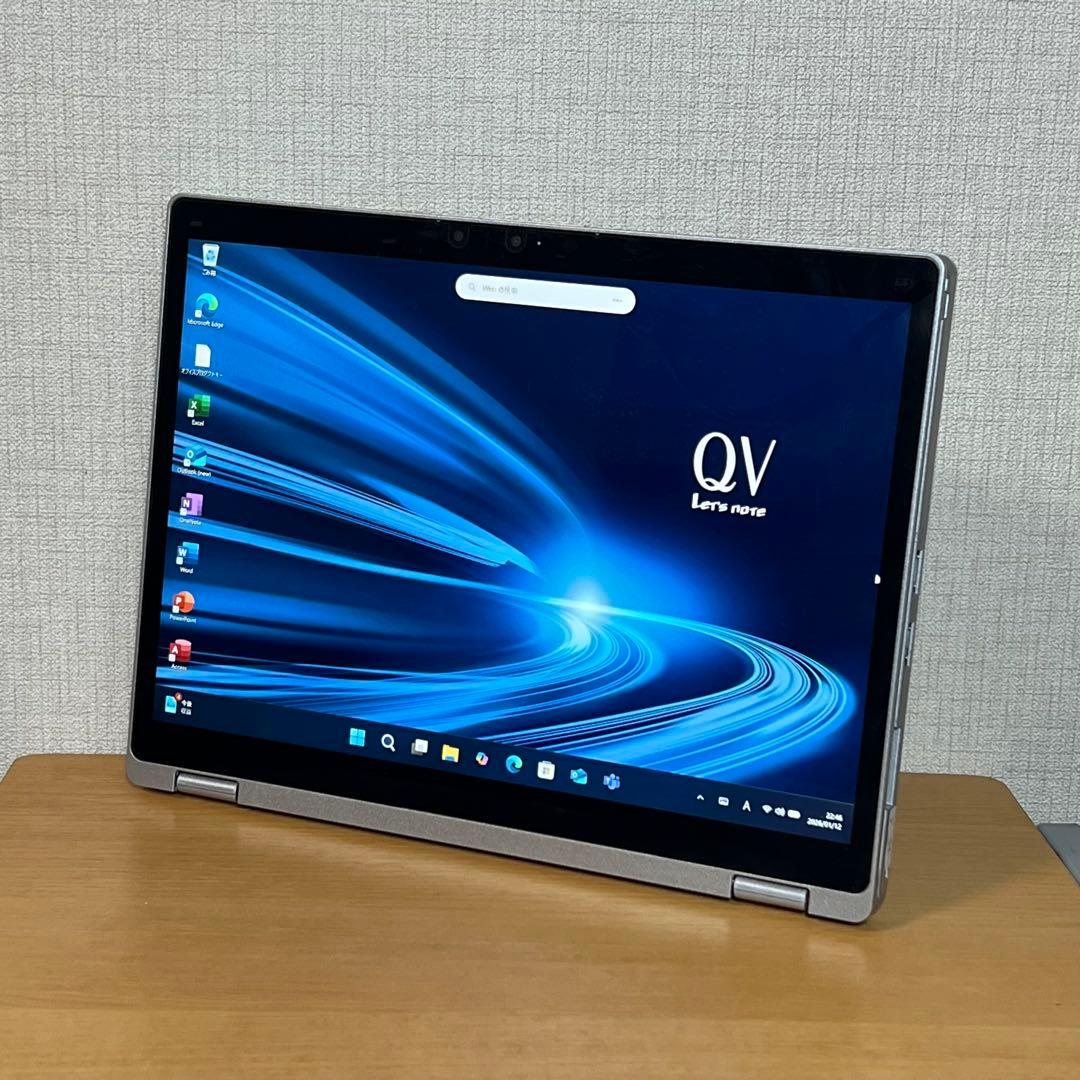 【中古美品】レッツノートQV9 i5 16G／256GB／LTE／オフィス