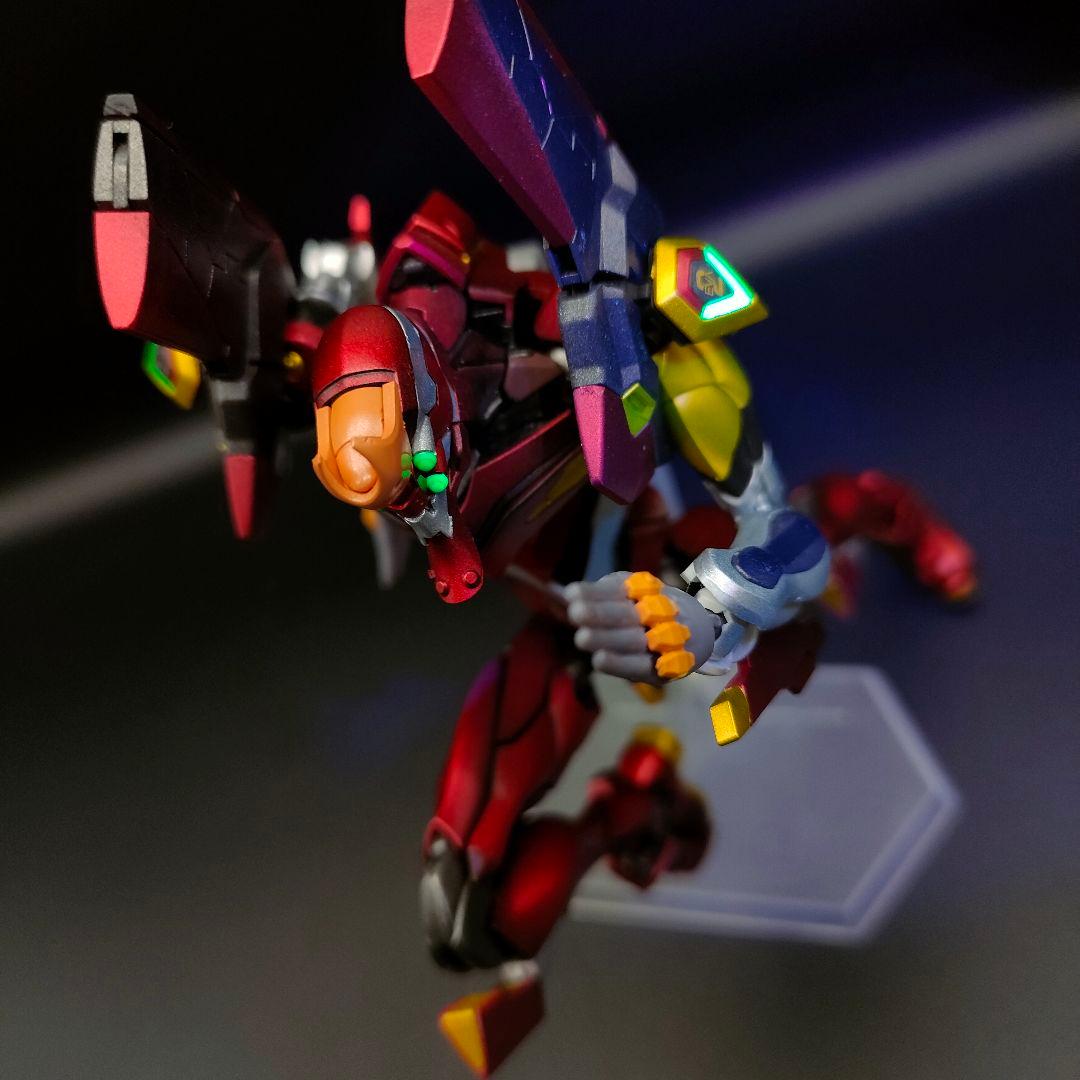 エヴァンゲリオン　弐号機 RG　ESVシールド装備　アスカ　【全塗装完成】
