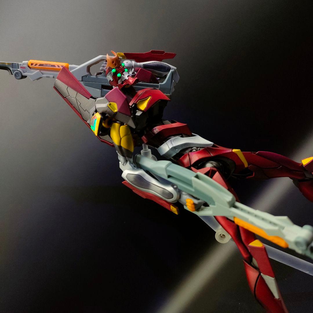 エヴァンゲリオン　弐号機 RG　ESVシールド装備　アスカ　【全塗装完成】