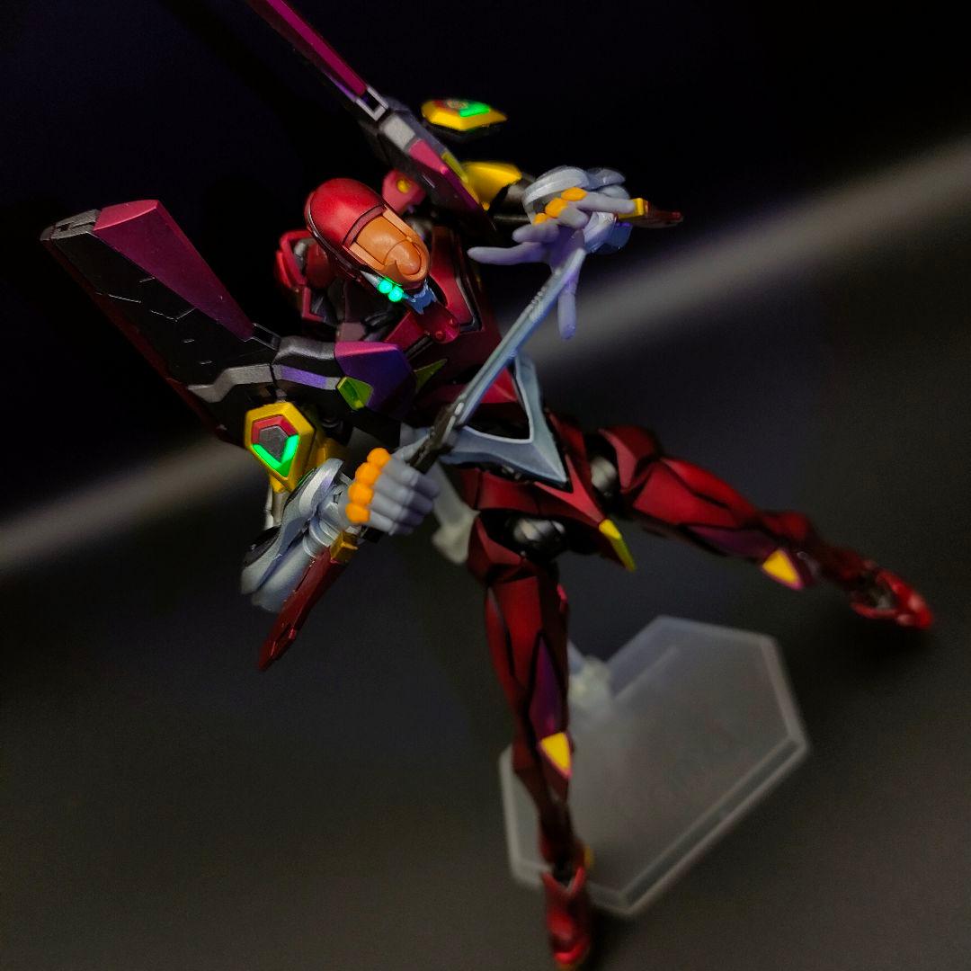 エヴァンゲリオン　弐号機 RG　ESVシールド装備　アスカ　【全塗装完成】