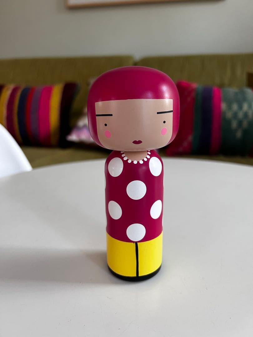 Lucie Kaas 草間彌生 こけし 置物 オブジェ ルーシーコース