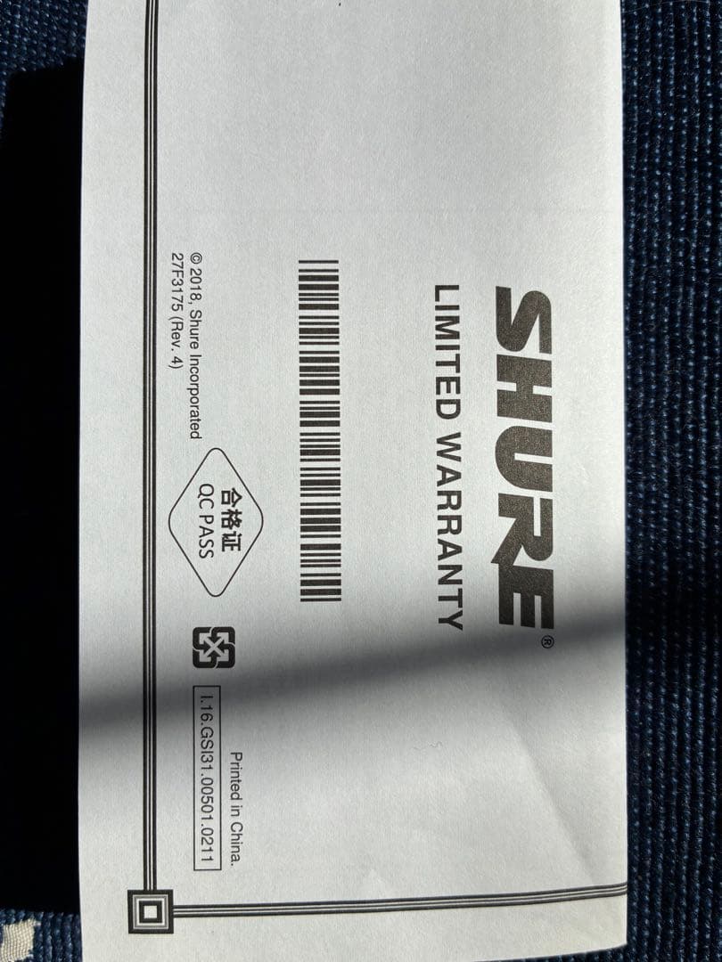 配信機器・PA機器・レコーディング機器 Shure BETA58A