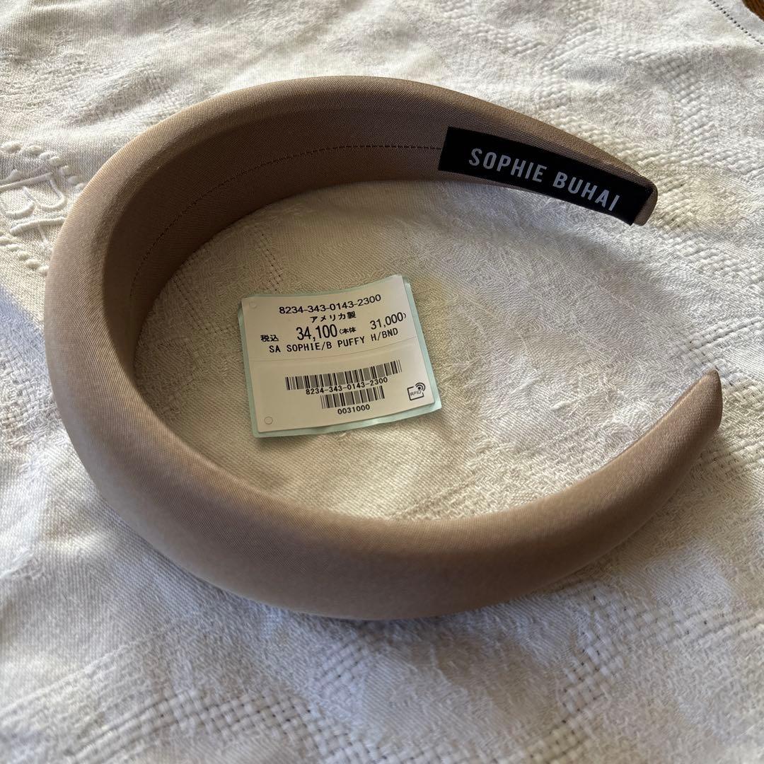 ＜SOPHIE BUHAI＞PUFFY HEAD BANDヘッドバンド