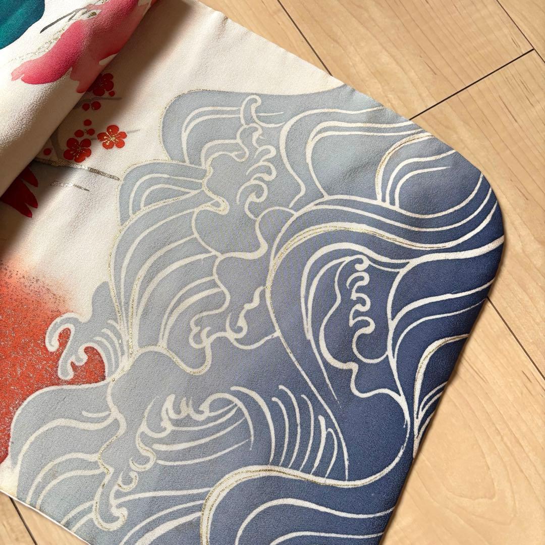 アンティーク 振袖 成人式 婚礼 花嫁衣装 大正ロマン 鶴