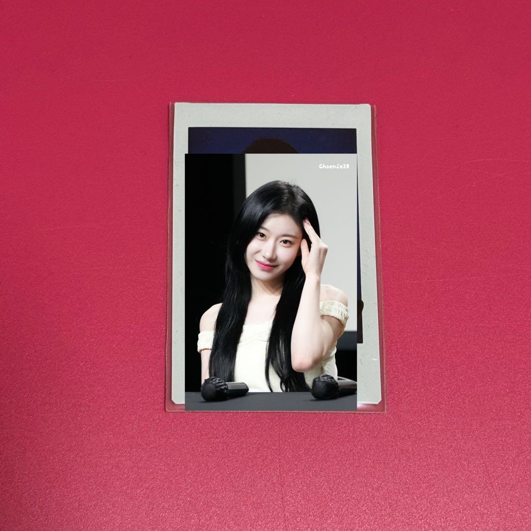 itzy Girls Will Be Girls チェリョン 直筆サイン チェキ