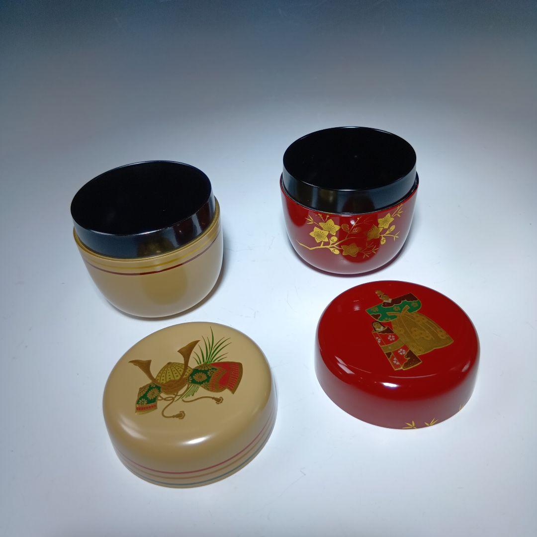 最終値下げ茶道具　中谷秀斉　二節句棗　共箱　 美品