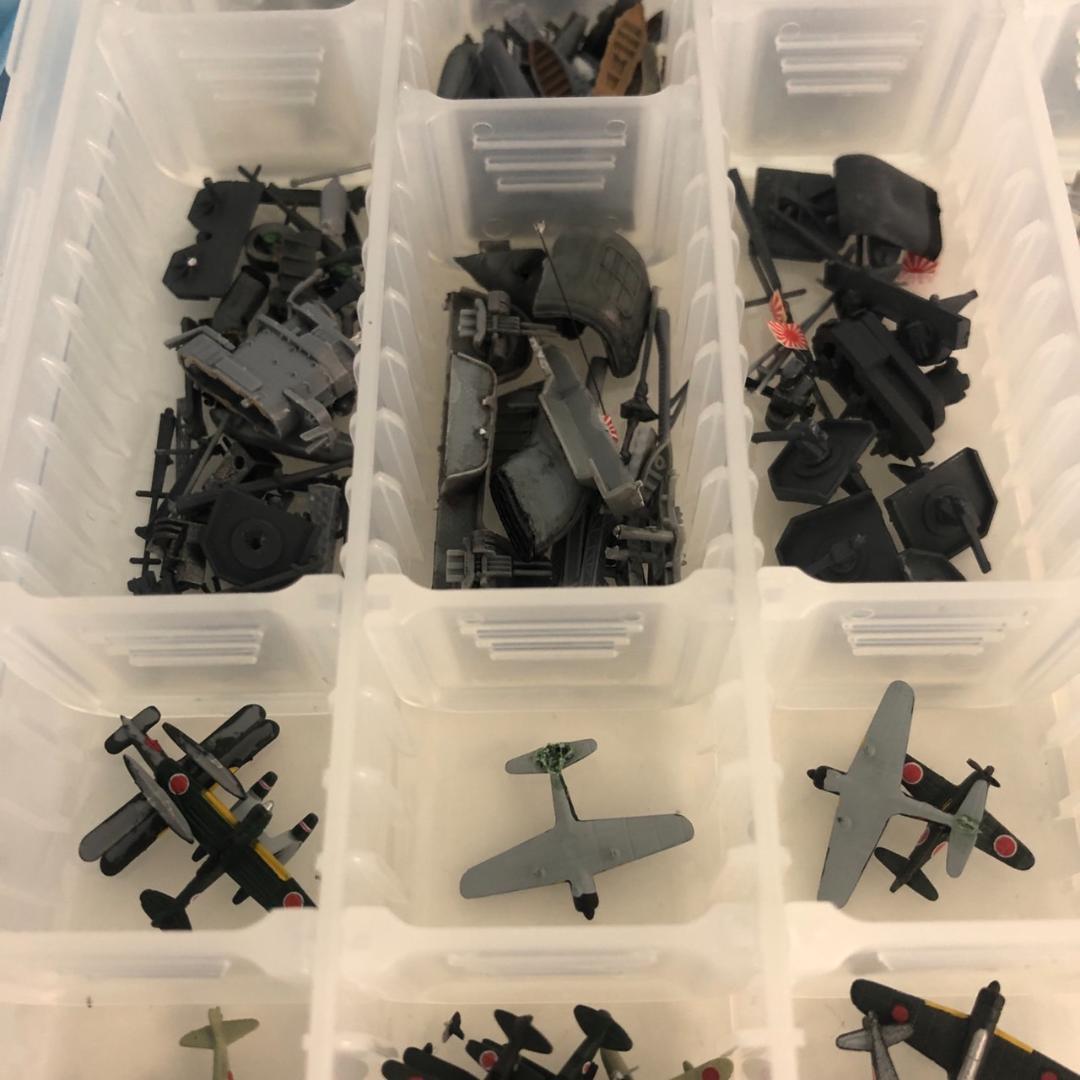 艦船 空母 戦艦 など精密模型 コレクション ケース付き 複数セット