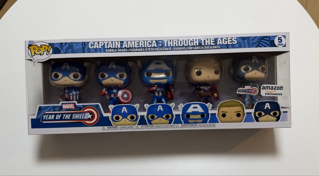 Funko Pop! キャプテン・アメリカ 5pack