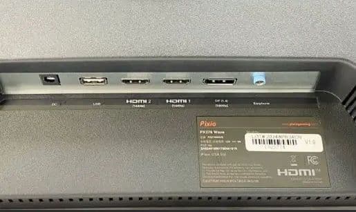 Pixio PX278 WAVE Black ゲーミングモニター 27インチ