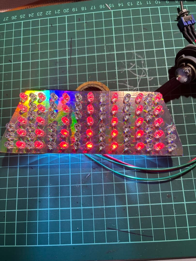 CBR400F専用RGB LEDテール
