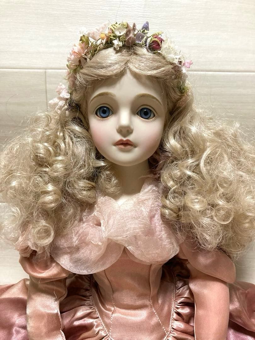 若月まり子 大型ビスクドール 人形作家 65㎝