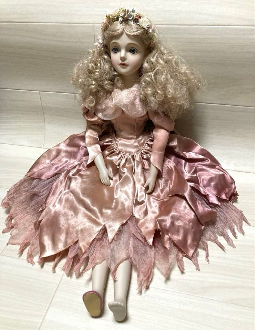 若月まり子 大型ビスクドール 人形作家 65㎝