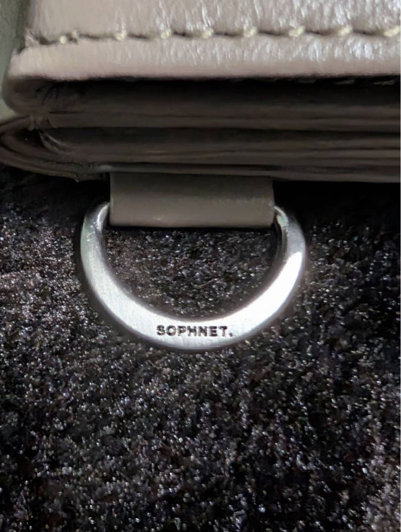 ソフネット スモールウォレット 三つ折財布 新品 保存品