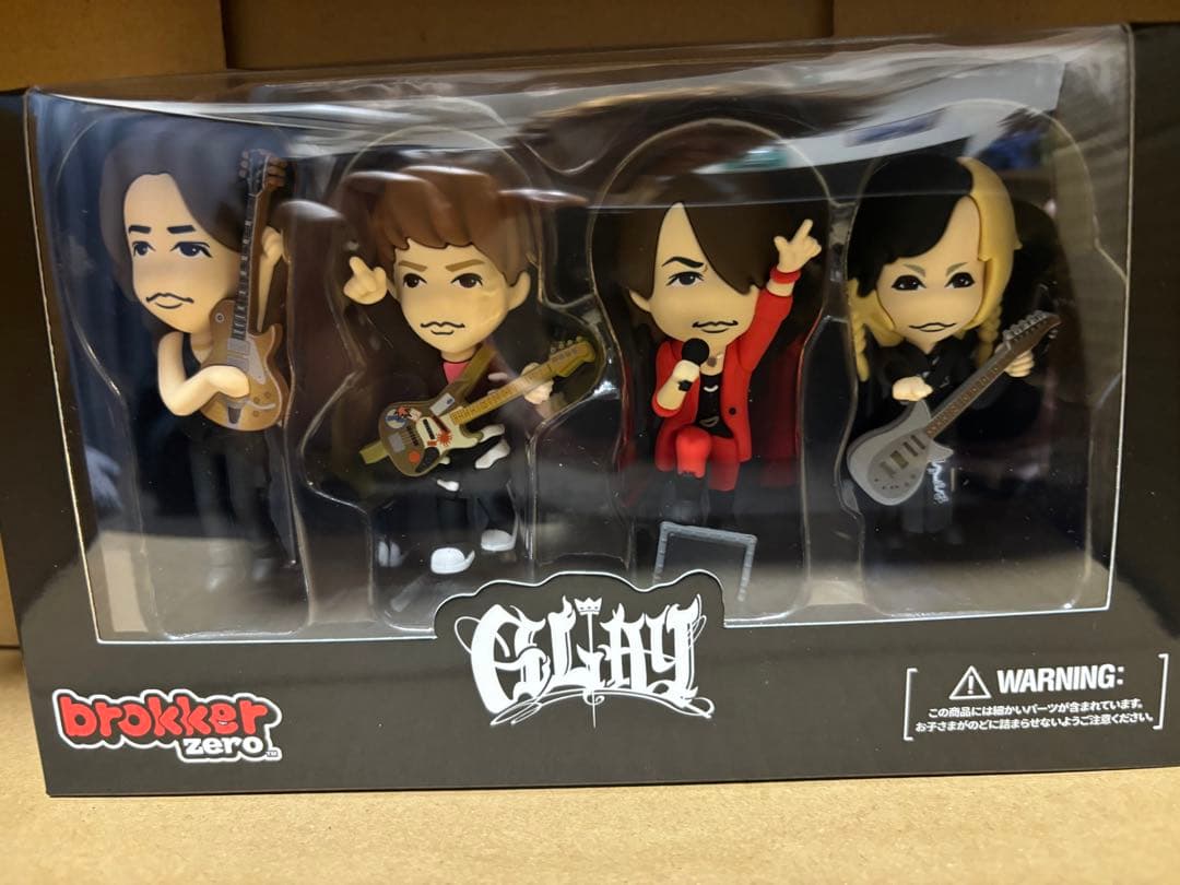 GLAY ローソン 限定フィギュア brokker zero 4体セット