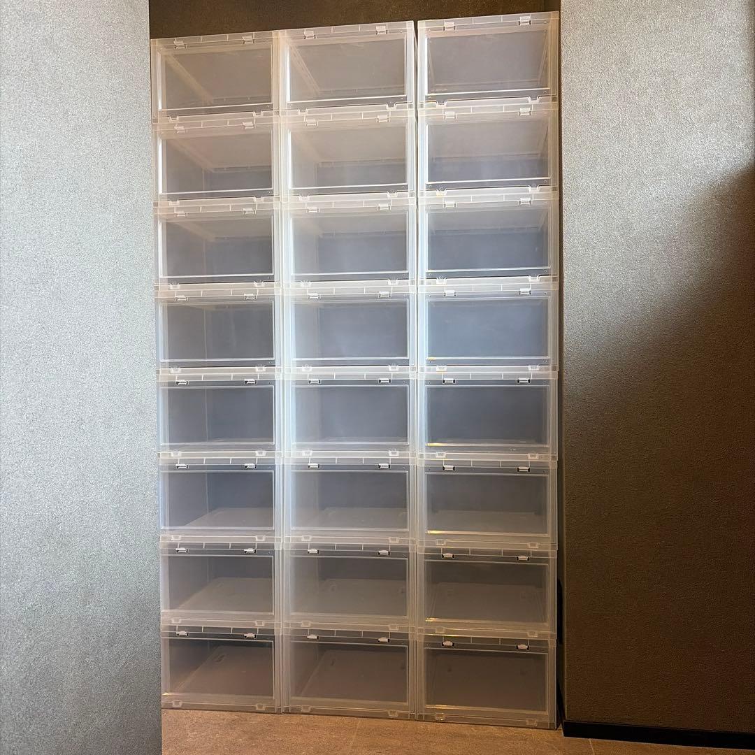 TOWERBOX タワーボックス スニーカー収納 ケース 12個セット B