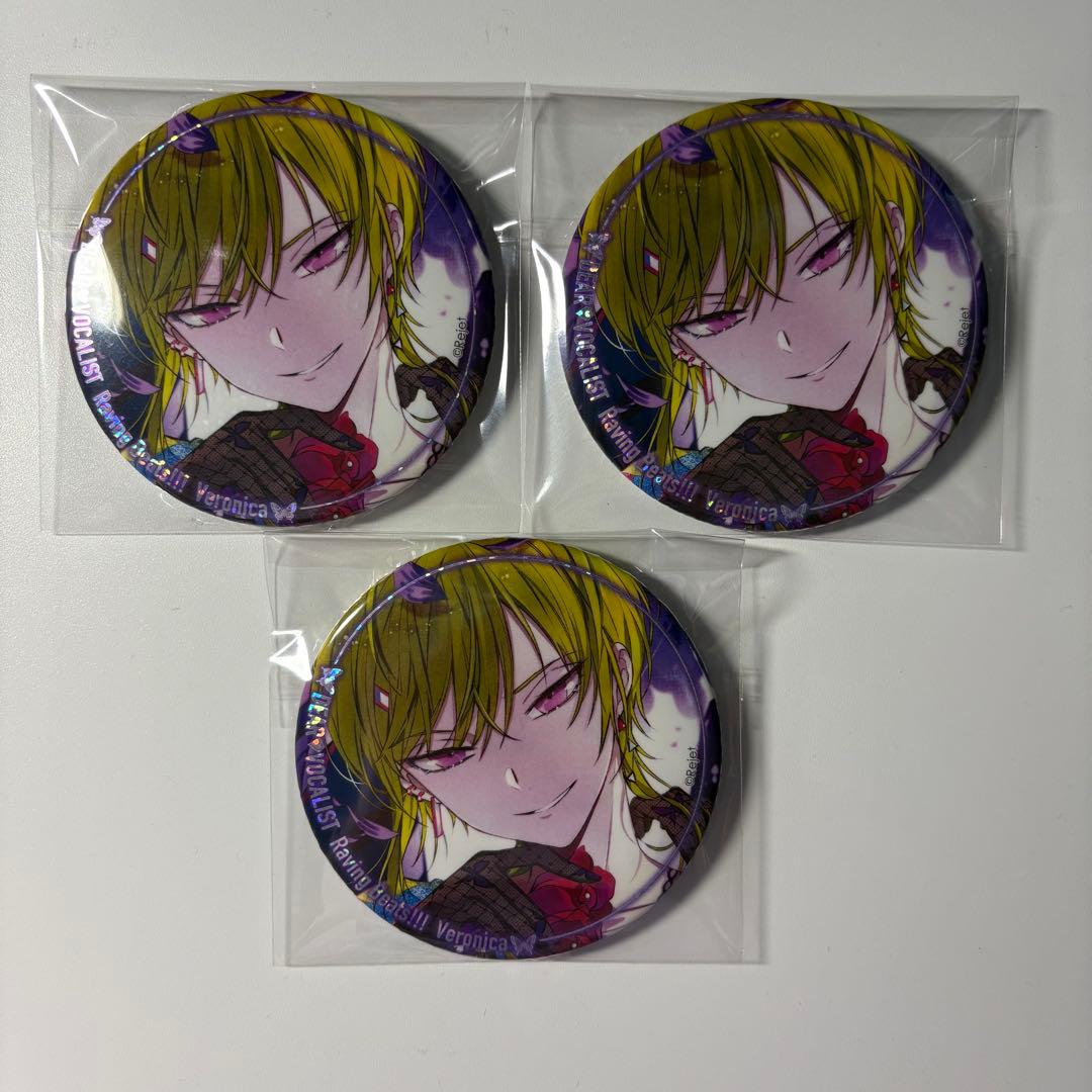 ディアヴォーカリスト ディアヴォ モモチ ホロ 缶バッジ ⑪