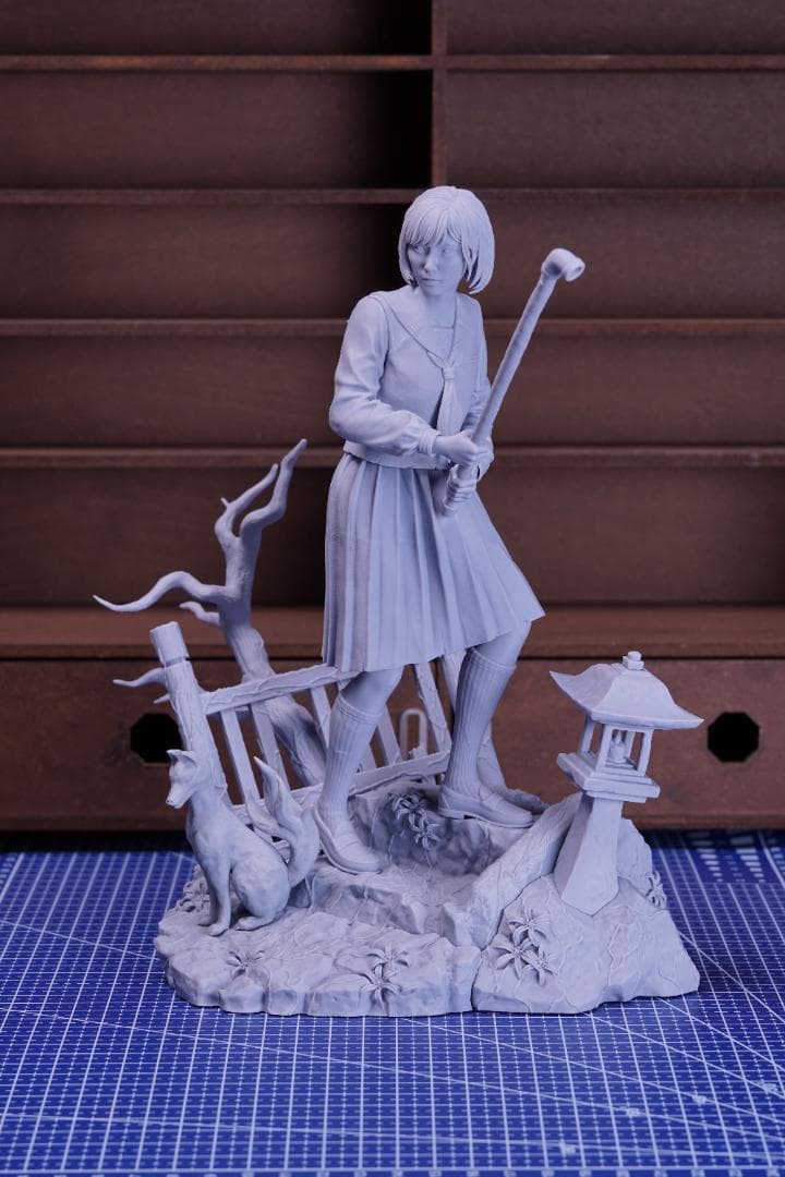 1/7　未塗装 未組立　フィギュア　ガレージキット　サイレントヒルf 深水雛子