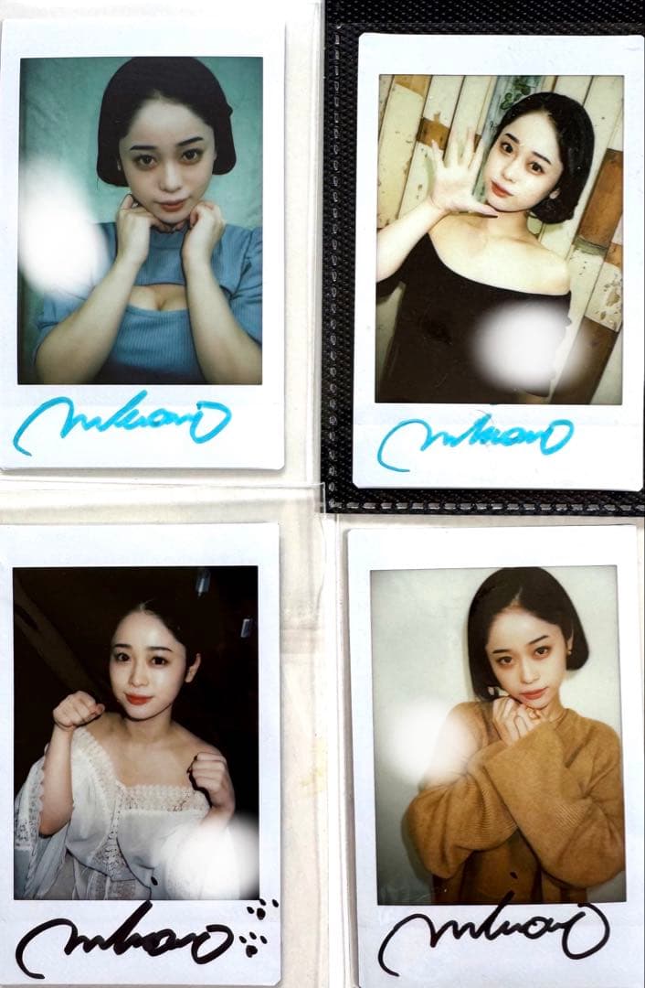 MINAMOサイン有りチェキセット 4枚③