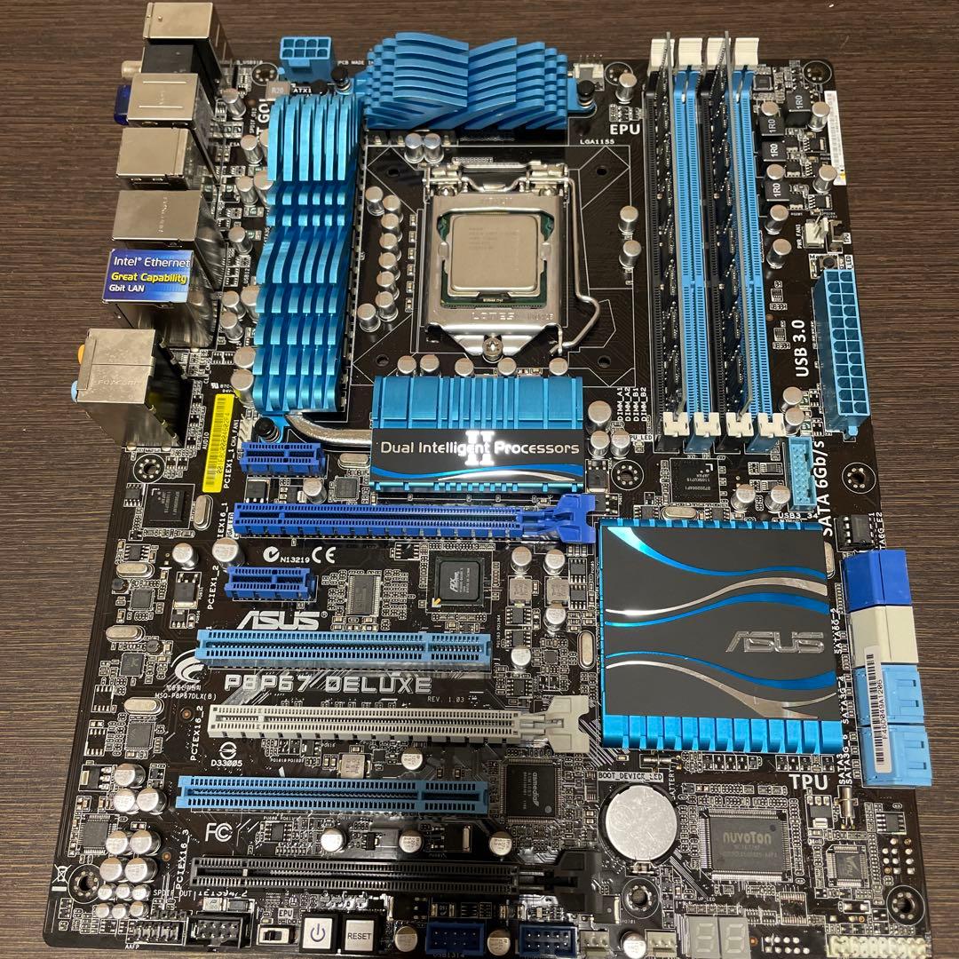 P8P67 +2700k +8GB +GTX750TI SSD40GB セット