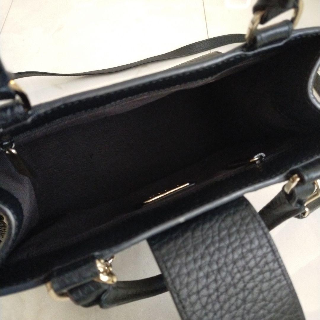 furlaフルラ フロー ショルダーバッグ 2way ブラック レザー