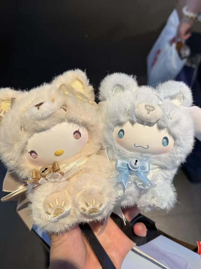 「サンリオ：狐の島」 シリーズ ぬいぐるみ ストラップ ブラインドボックス