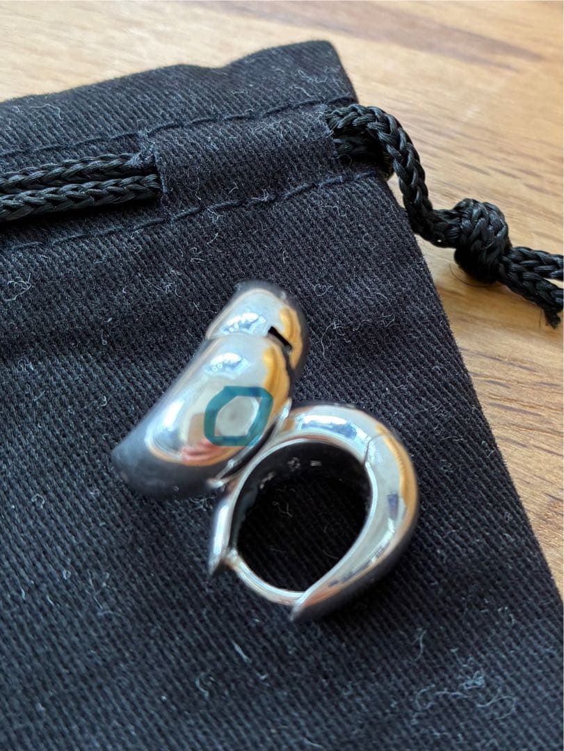 me様/TOM WOOD/トムウッド/Ice hoop small/シルバー