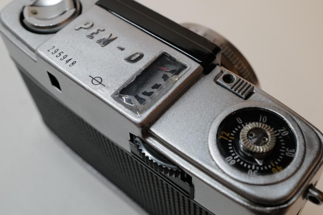 整備済 オリンパス OLYMPUS PEN-D コンパクトハーフフィルムカメラ