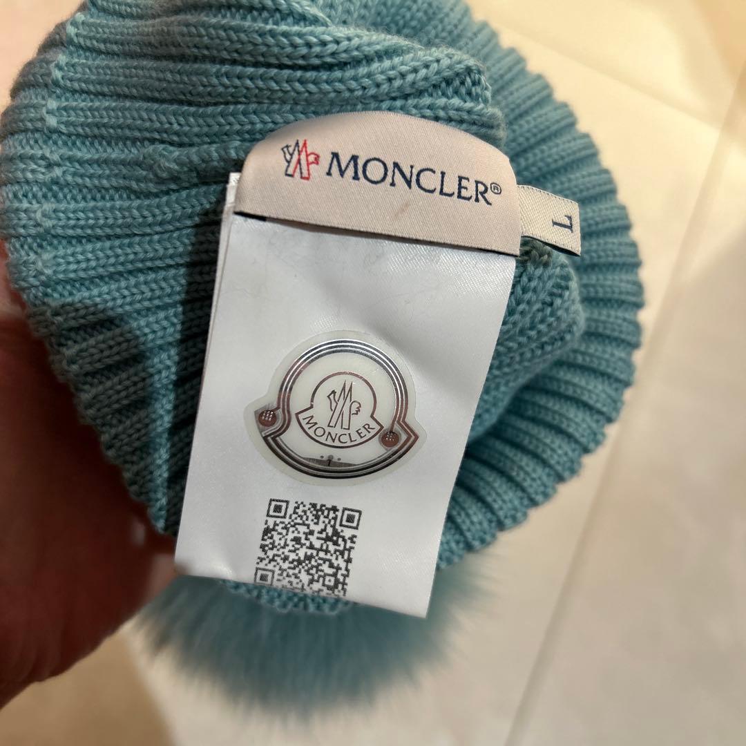 値下げ！モンクレール キッズ　ニット帽