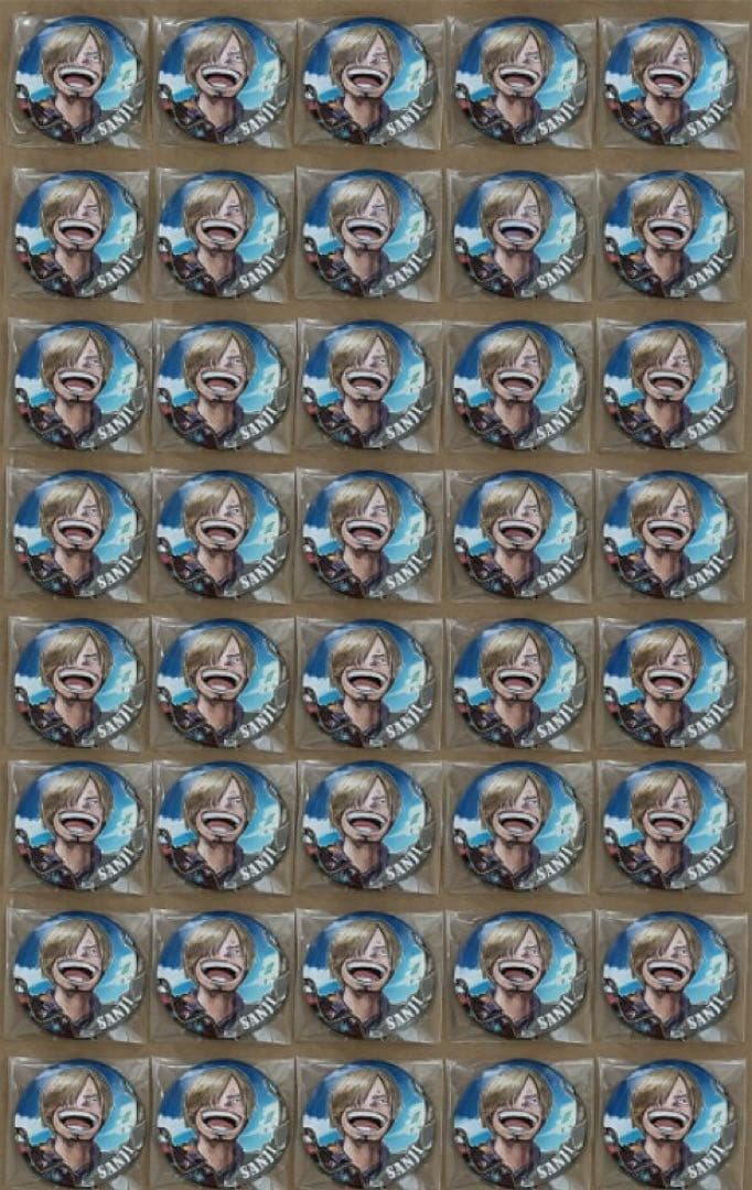 ワンピース 缶バッジ コレクション サンジ 東京ワンピースタワー 40点