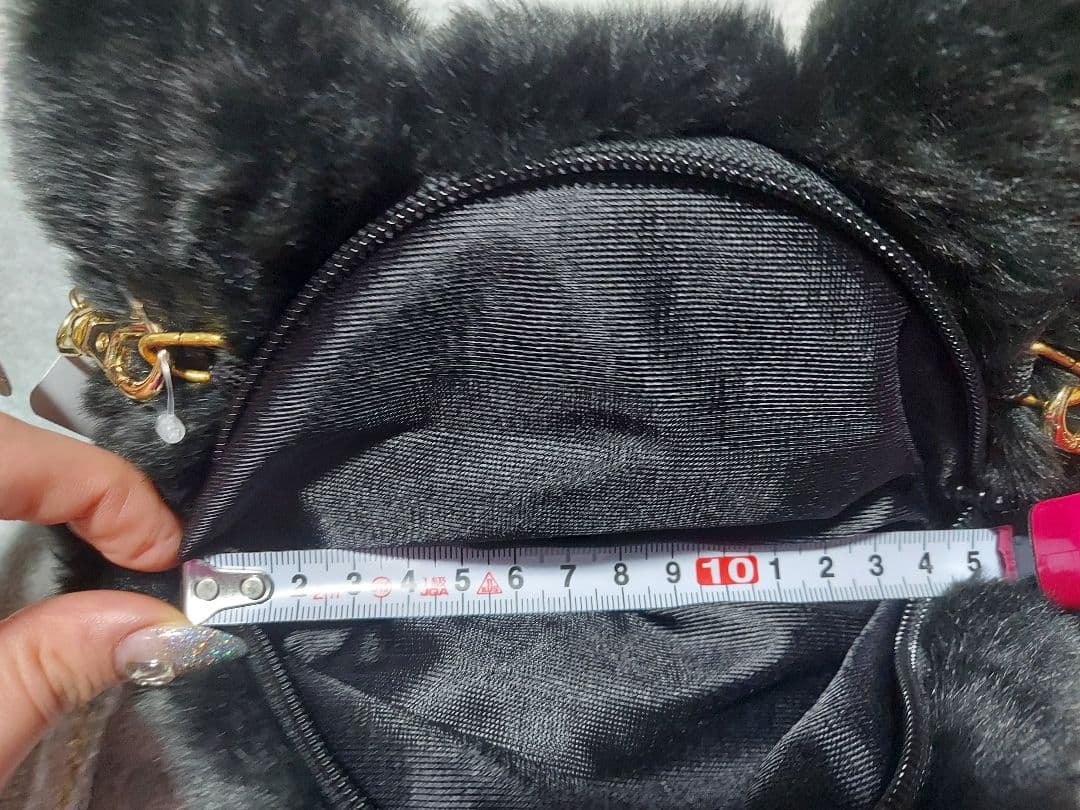 ディズニー　ネコ　チェーンバッグ