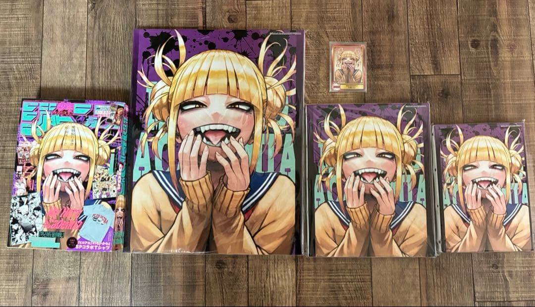 受注限定　トガヒミコ　アートボードセット　ジャンプギガ描き下ろし　ヒロアカ